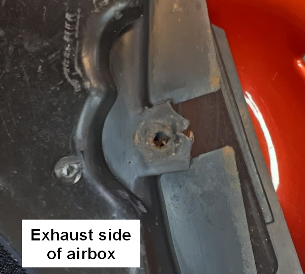 Repairing a float post on a Yamaha TTR250 carb